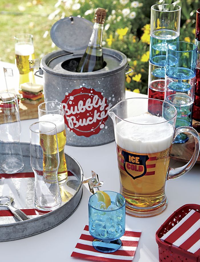 Crate and Barrel Bubbly Bucket| Fancy Friday - Gear up for Summer Picnics | Picnic Essentials