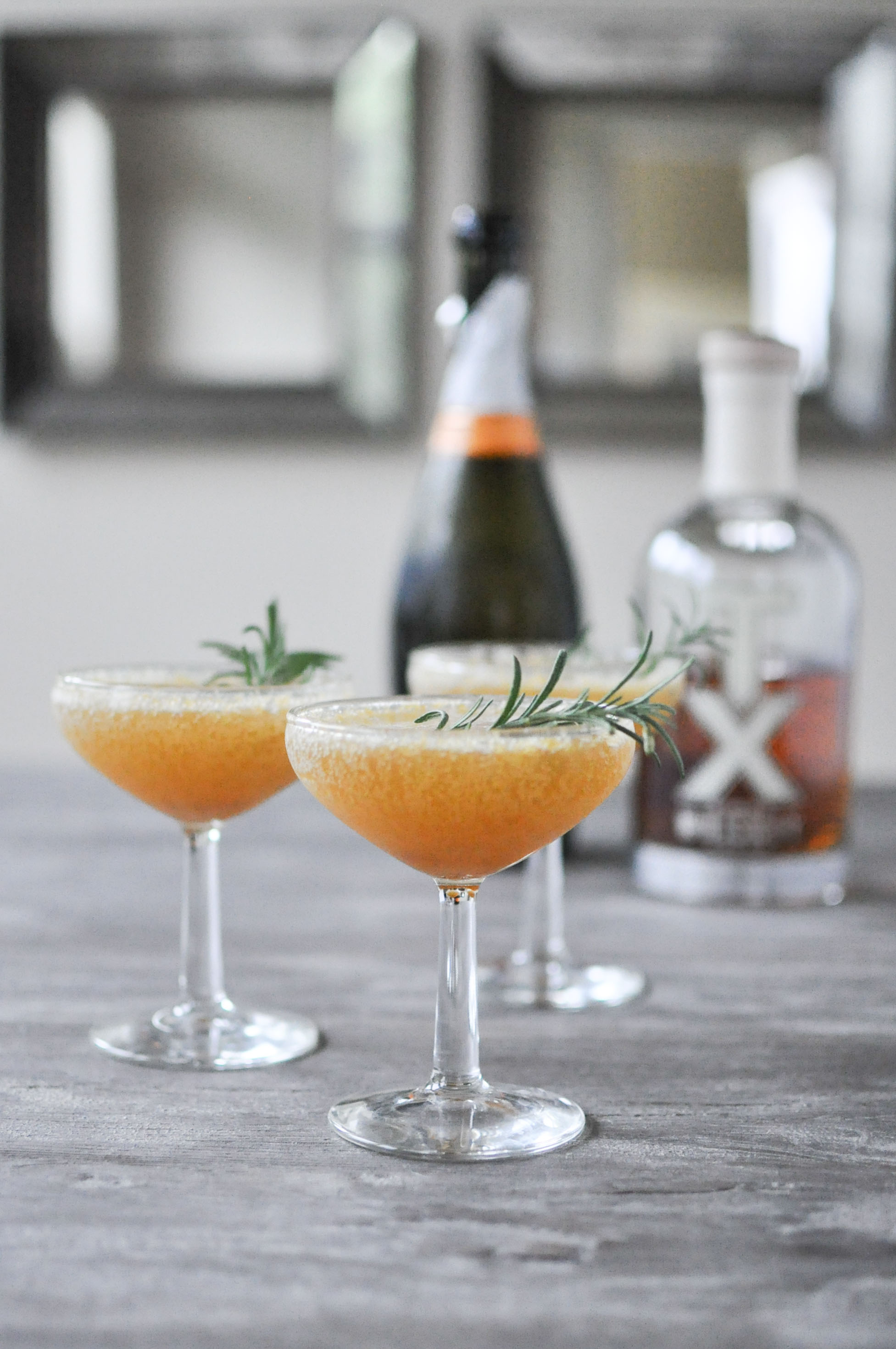 The Harvest Sparkle | Fed & Fit | Six Champagne Cocktails to Try this Winter
