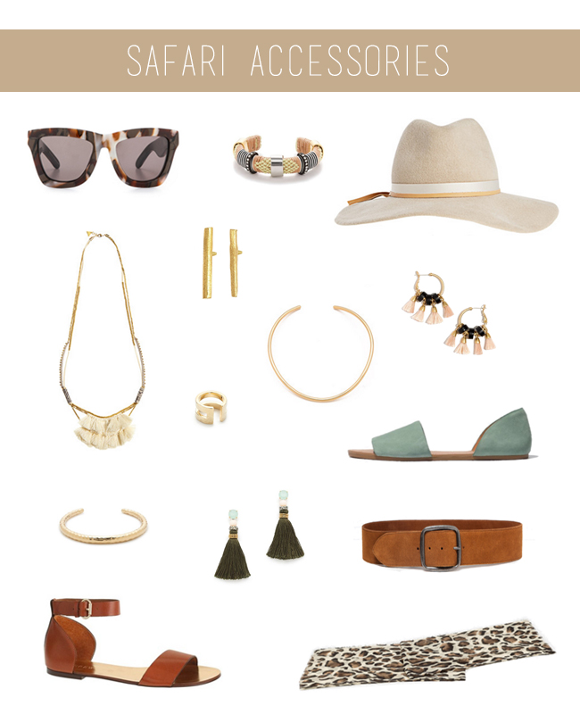 How She'd Wear It with Style and Cheek - Safari Accessories