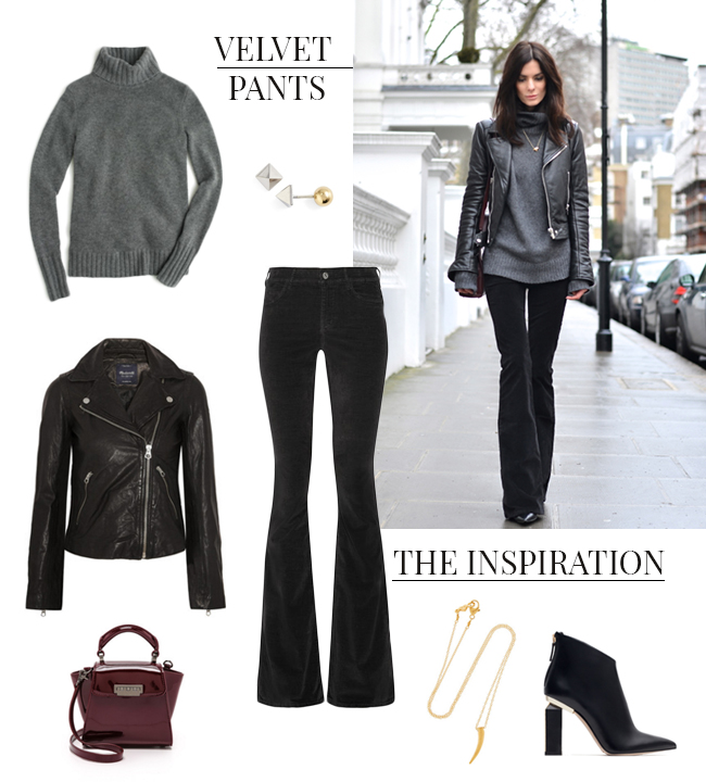Velvet Pants | How She'd Wear It with Style and Cheek