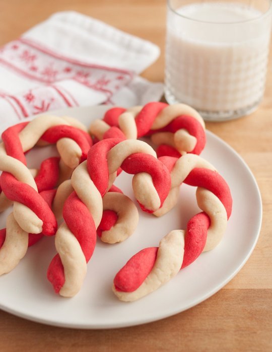 Recipe: Candy Cane Cookies | The Kitchn | Christmas Cookies
